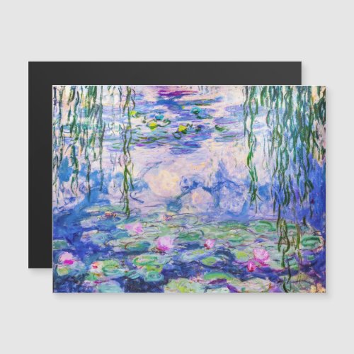 Claude Monet _ Water Lilies 1919 Magnetic Card