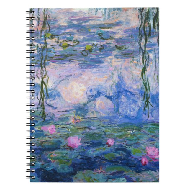 Claude Monet - Water Lilies 1919 Notebook (Front)