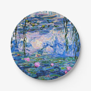Claude Monet - Water Lilies, 1919,  Paper Plates