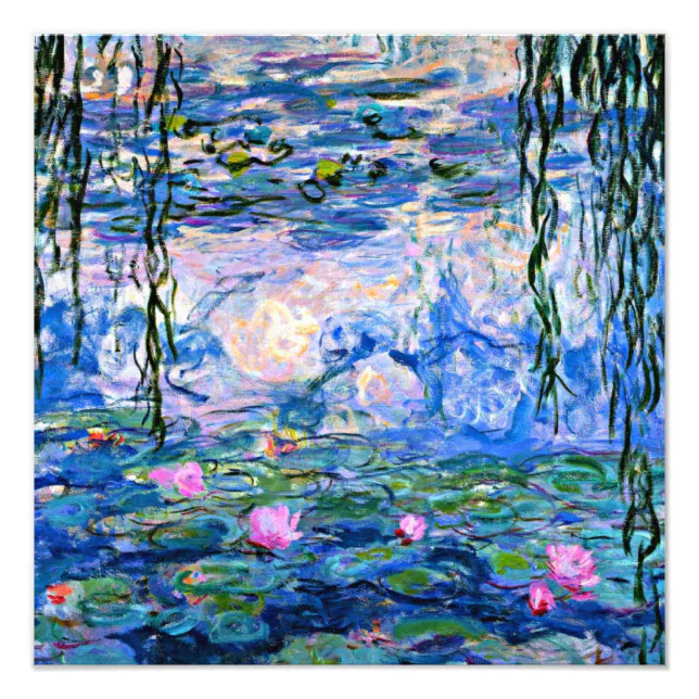 Claude Monet - Water Lilies, 1919 Photo Print | Zazzle