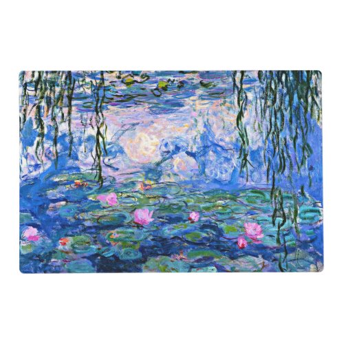 Claude Monet _ Water Lilies 1919 Placemat