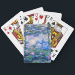 Claude Monet - Water Lilies, 1919 Poker Cards<br><div class="desc">Claude Monet's famous painting of Water Lilies,  1919.</div>