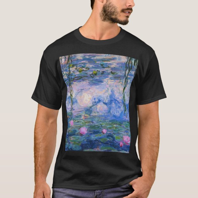 Claude Monet - Water Lilies 1919 T-Shirt (Front)