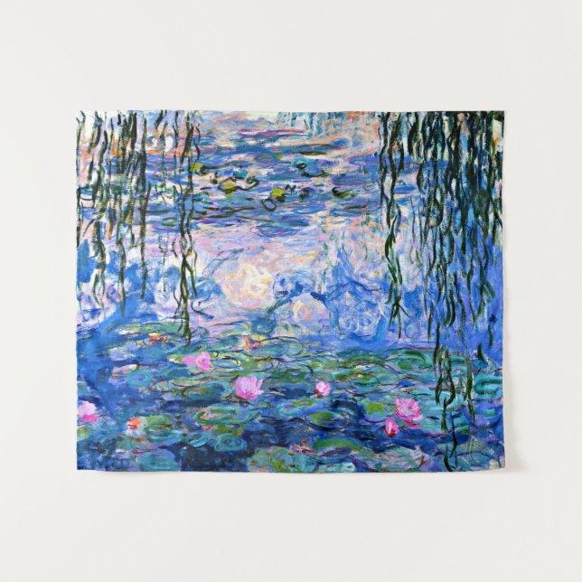 Claude Monet - Water Lilies, 1919, Tapestry (Front (Horizontal))