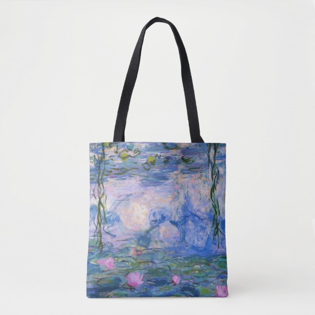 Claude Monet - Water Lilies 1919 Tote Bag (Front)