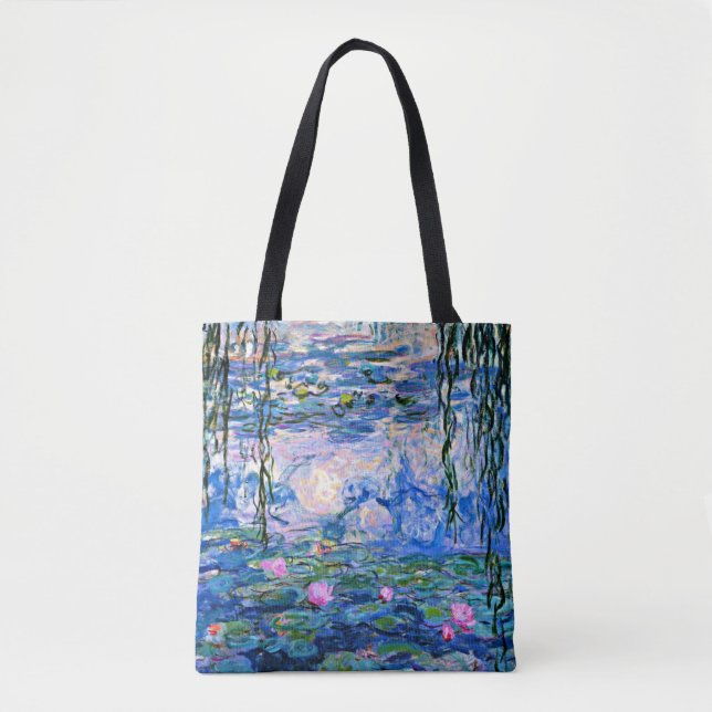 Claude Monet - Water Lilies, 1919,  Tote Bag (Front)