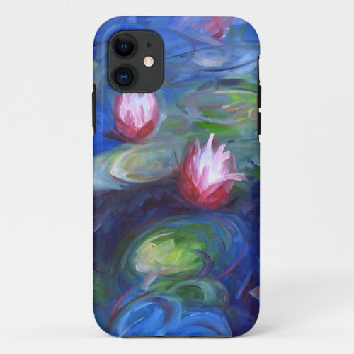 Claude Monet Water Lilies 2 iPhone 11 Case