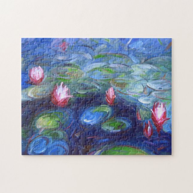 Claude Monet: Water Lilies 2 Jigsaw Puzzle (Horizontal)