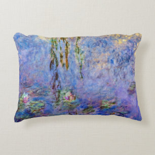 Claude Monet - Water Lilies Accent Pillow