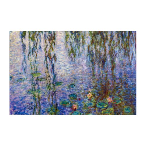 Claude Monet _ Water Lilies Acrylic Print