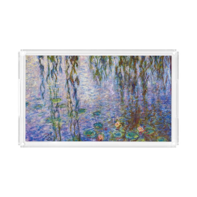 Claude Monet - Water Lilies Acrylic Tray (Front)