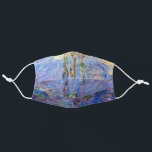 Claude Monet - Water Lilies Adult Cloth Face Mask<br><div class="desc">Water Lilies / Nympheas by Claude Monet in 1916-1919</div>