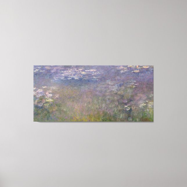 Claude Monet | Water Lilies Agapanthus Canvas Print (Front)