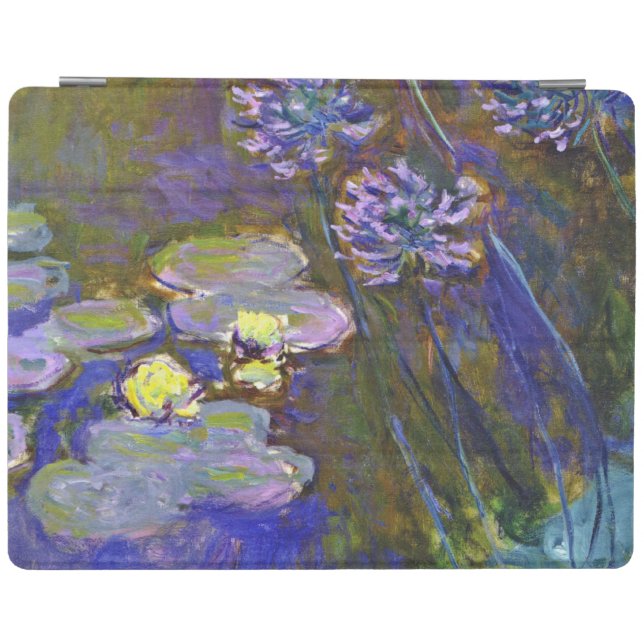 Claude Monet Water Lilies Agapanthus iPad Smart Cover (Horizontal)