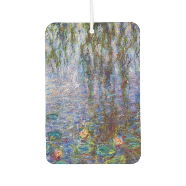 Claude Monet - Water Lilies Air Freshener (Front)