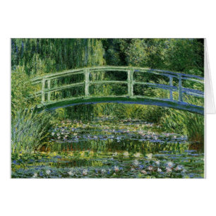 Claude Monet Water Lilies and Japanese Bridge Cards