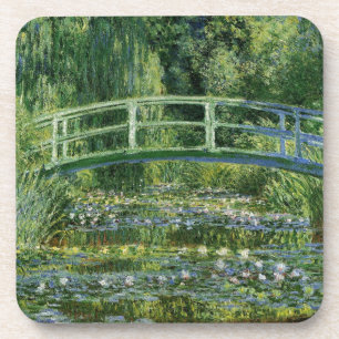 Claude Monet Water Lilies and Japanese Bridge Drink Coaster
