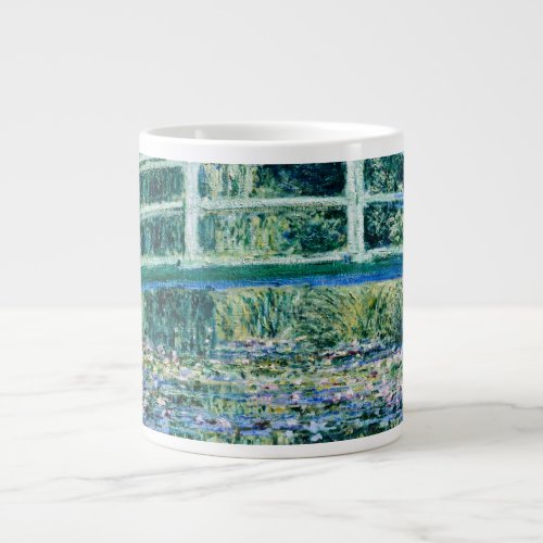 Claude Monet _ Water Lilies And Japanese Bridge Giant Coffee Mug