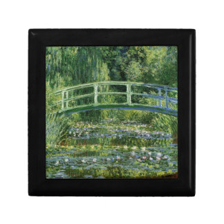 Claude Monet Water Lilies and Japanese Bridge Keepsake Box