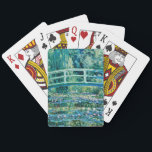 Claude Monet - Water Lilies And Japanese Bridge Poker Cards<br><div class="desc">Claude Monet - Water Lilies And Japanese Bridge (1899)</div>