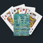 Claude Monet - Water Lilies And Japanese Bridge Poker Cards<br><div class="desc">Claude Monet - Water Lilies And Japanese Bridge (1899)</div>