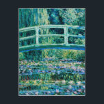 Claude Monet - Water Lilies And Japanese Bridge Postcard<br><div class="desc">Claude Monet - Water Lilies And Japanese Bridge</div>