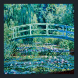 Claude Monet - Water Lilies And Japanese Bridge Poster<br><div class="desc">Claude Monet - Water Lilies And Japanese Bridge (1899)</div>