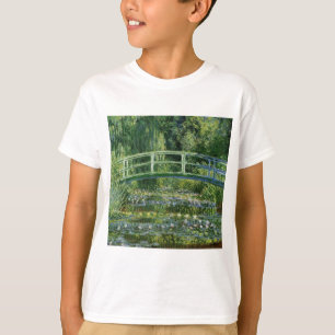 Claude Monet Water Lilies and Japanese Bridge T-Shirt