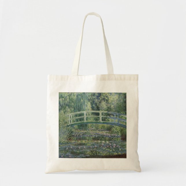 Claude Monet - Water Lilies And Japanese Bridge Tote Bag (Front)