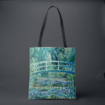 Claude Monet - Water Lilies And Japanese Bridge Tote Bag<br><div class="desc">Claude Monet - Water Lilies And Japanese Bridge (1899)</div>