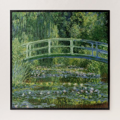 Claude Monet Water Lilies and the Japanese Bridge Jigsaw Puzzle