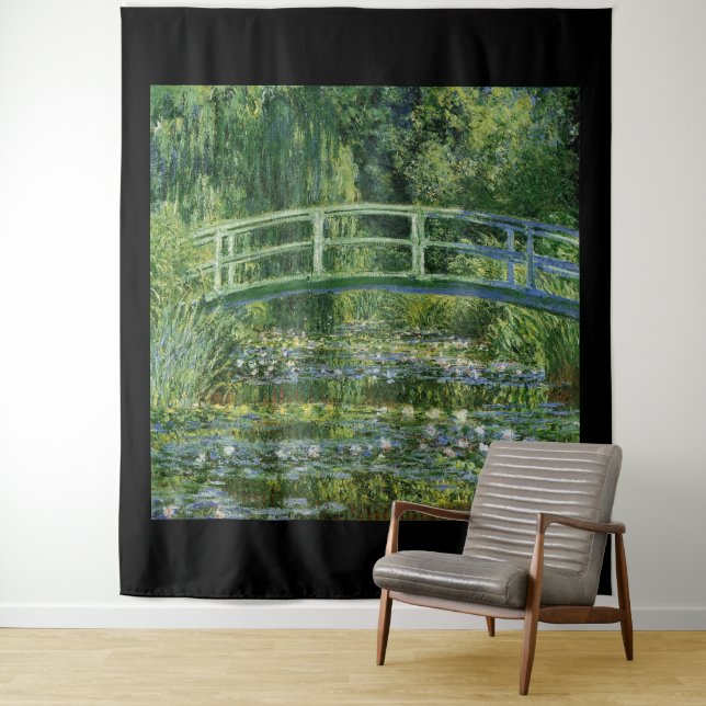 Claude Monet, Water Lilies and the Japanese Bridge Tapestry (In Situ)