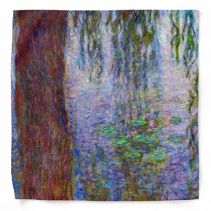 Claude Monet - Water Lilies Bandana