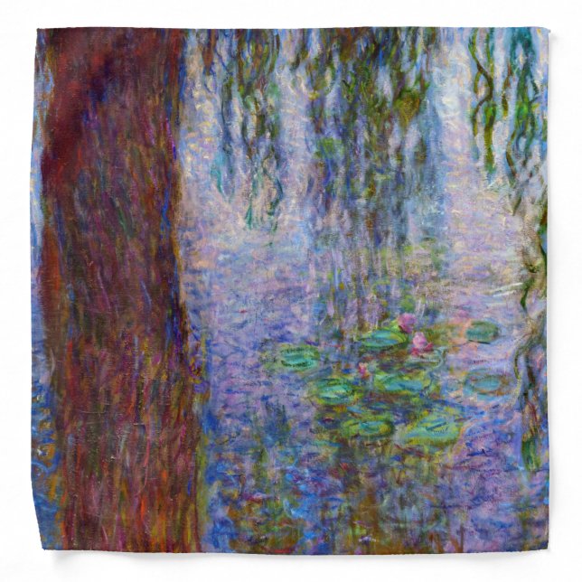 Claude Monet - Water Lilies Bandana (Front)