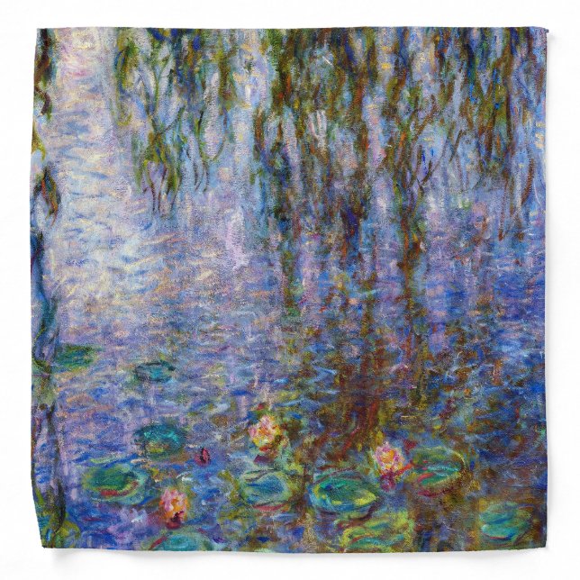 Claude Monet - Water Lilies Bandana (Front)
