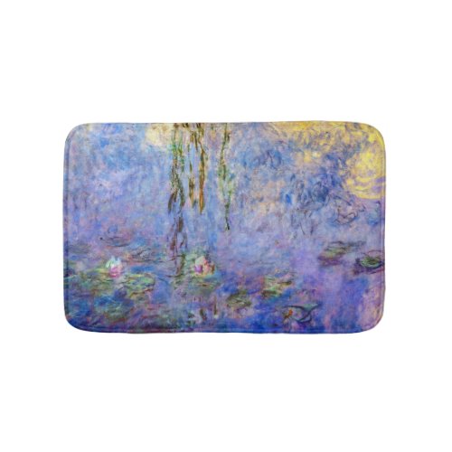 Claude Monet _ Water Lilies Bath Mat