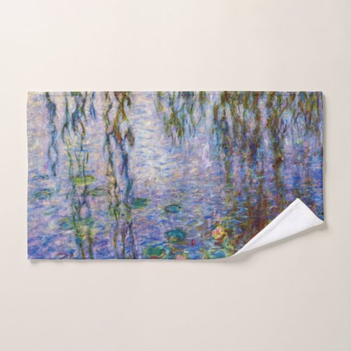 Claude Monet _ Water Lilies Bath Towel Set