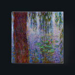 Claude Monet - Water Lilies Button<br><div class="desc">Water Lilies / Nympheas by Claude Monet in 1916-1919</div>