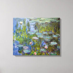 Claude Monet Water Lilies Canvas Print