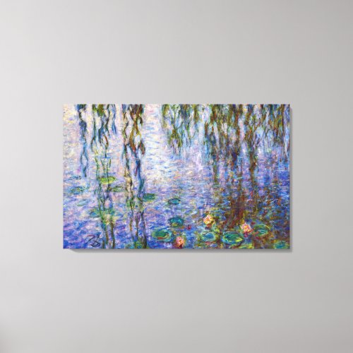 Claude Monet _ Water Lilies Canvas Print