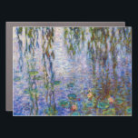 Claude Monet - Water Lilies Car Magnet<br><div class="desc">Water Lilies / Nympheas by Claude Monet in 1916-1919</div>