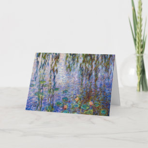 Claude Monet - Water Lilies Card