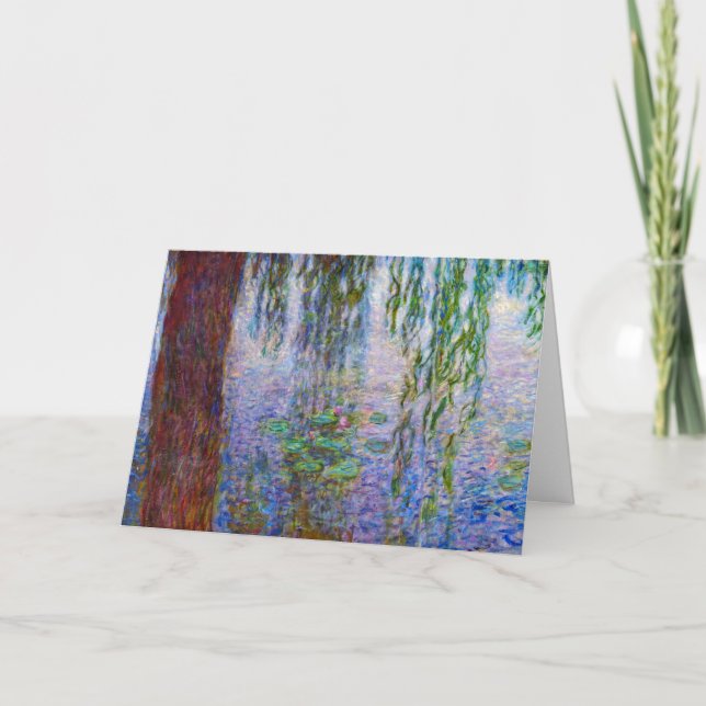 Claude Monet - Water Lilies Card (Front)