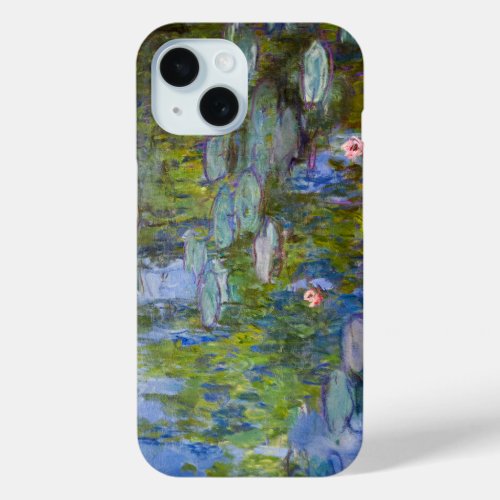 Claude Monet Water Lilies iPhone 15 Case