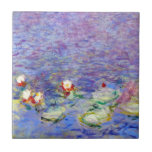 Claude Monet - Water Lilies Ceramic Tile<br><div class="desc">Water Lilies / Nympheas by Claude Monet in 1916-1919</div>
