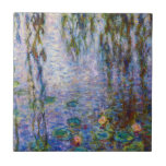 Claude Monet - Water Lilies Ceramic Tile<br><div class="desc">Water Lilies / Nympheas by Claude Monet in 1916-1919</div>