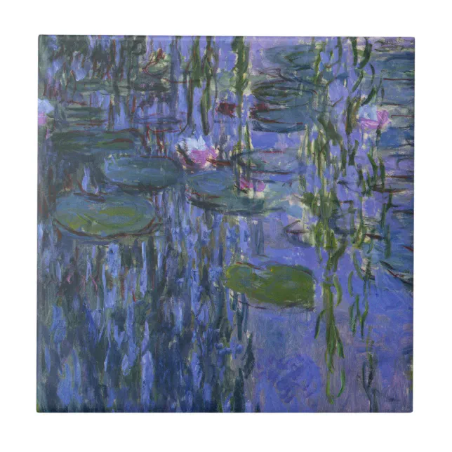 Claude Monet - Water Lilies Ceramic Tile | Zazzle