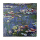 Claude Monet Water Lilies Ceramic Tile<br><div class="desc">Claude Monet Water Lilies</div>