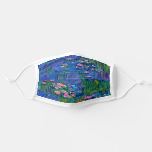 Claude Monet Water Lilies Cloth Face Mask