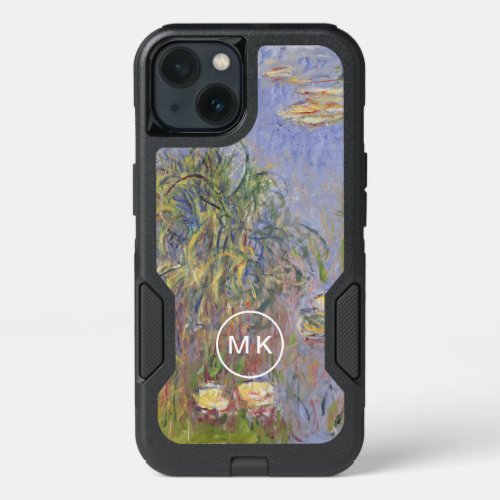 Claude Monet  Water_Lilies Cluster of Grass iPhone 13 Case